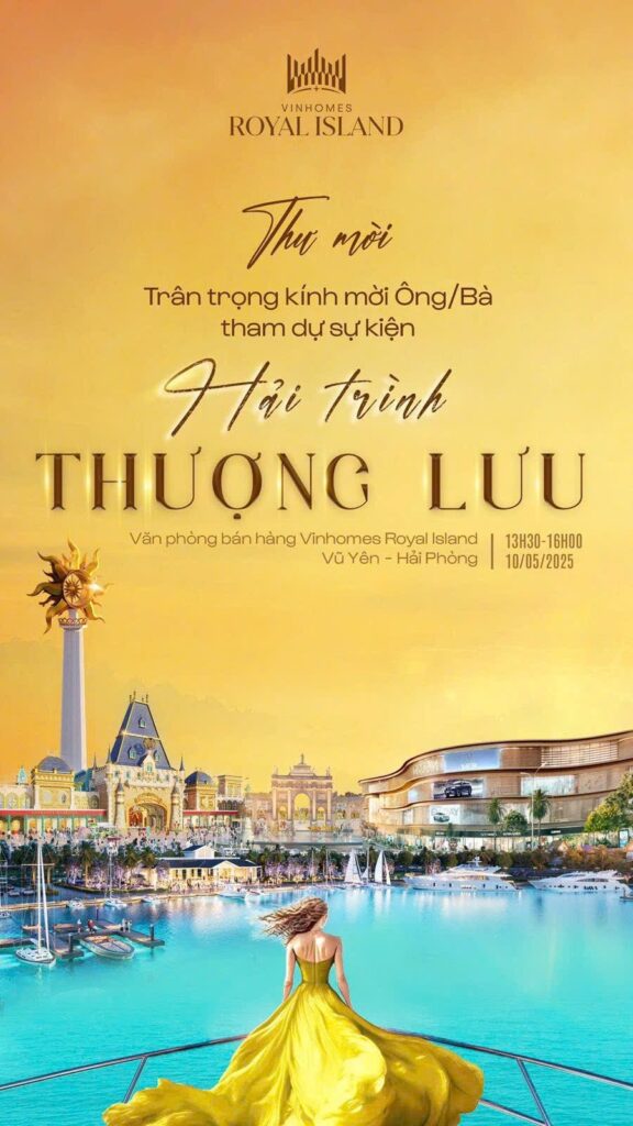 Sự kiện Hải trình Thượng lưu tại Vinhomes Royal Island – Khai mở hành trình sống